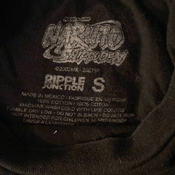 Ripple Junction Naruto Shippuden Small Itachi And Sasuke Short Sleeve Tee Shirt - Picture 11 of 11